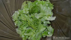 Салат Малибу с курицей и сыром