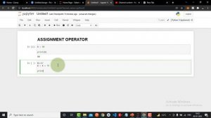 6 Assignment Operator in Python 3 10 Basic to Advance Python Course