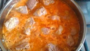 Картофельный суп_соус с мясом!Любимый мужчинами суп, вкусный, ароматный!05.01.20г