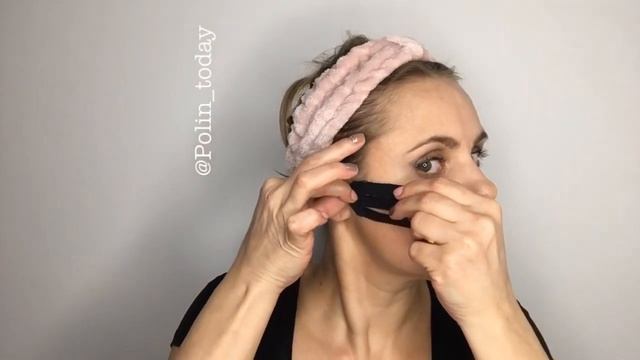 Лифтинг тейпирование средней зоны лица. смотреть онлайн