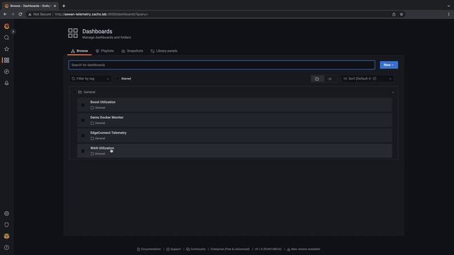 EdgeConnect Telemetry Demo смотреть онлайн