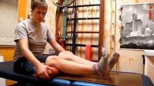 Разработка ноги после снятия гипса 1 / Development of the foot after removal of plaster