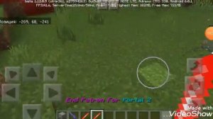 Portal Gun for minecraft PE.Обзор на портальную пушку в майнкрафт,без модов.