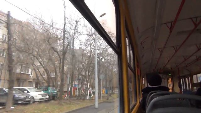 Поездка на трамвае Татра-Т3 (МТТЧ) №30458 №23 м.Войковская-Михалково смотреть онлайн