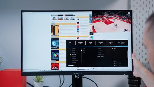 4K i brzo osvežavanje - Gigabyte M28U gaming monitor recenzija смотреть онлайн