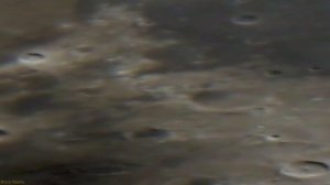 Live 14 Inch Telescope Footage Of The Moon's Surface Colors