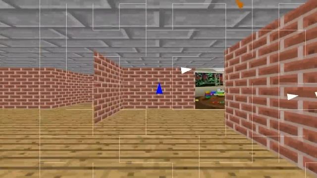 Windows 95 3D Maze Screensaver with Minecraft Textures смотреть онлайн