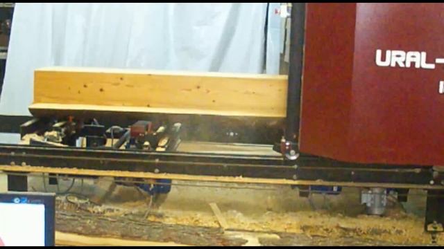 Брус 250х250 дисковая пилорама Корвет смотреть онлайн