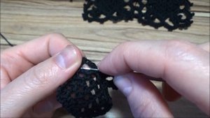 Юбка крючком "Королевский квадрат". Часть 2