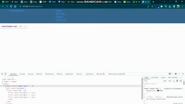 How to create responsive navbar HTML, CSS & Bootstrap 5 | Using Html & CSS | Bootstrap 5 смотреть онлайн
