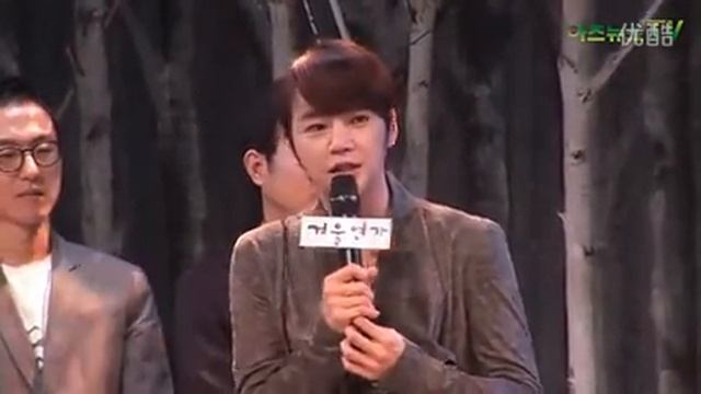 110927 JKS visit to Winter Sonata Musical [ver1] смотреть онлайн