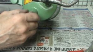 Ремонт паяльной лампы и закалка бит