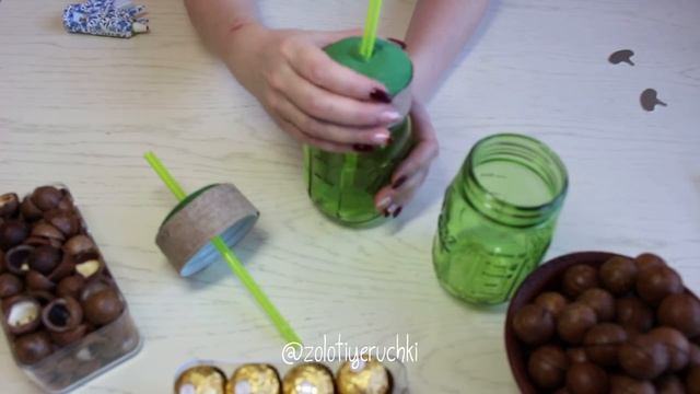 Баночка с ОРЕХАМИ / ИДЕЯ подарка на 23 февраля или 8 марта смотреть онлайн