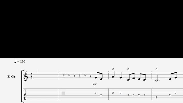 Песня "От Улыбки" на гитаре. Guitar. Notes. Tabs. Chords смотреть онлайн