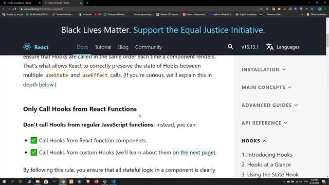 2 React Hooks Rules | React Js смотреть онлайн