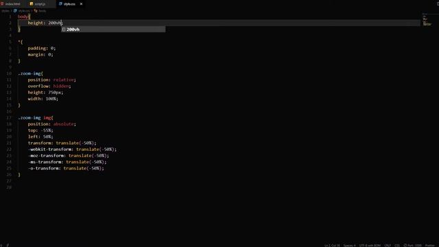 image zoom on scroll - jquery tutorial