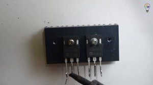 HOW TO MAKE POWERFUL INVERTER WITH IGBT | H20R1203 #thewattworld