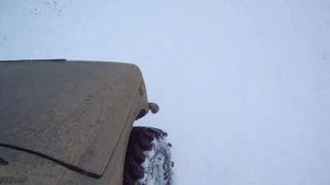 Урок вождения на Ниве.