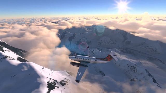 Microsoft Flight Simulator 4K HDR gameplay (21:9) - Mount Everest смотреть онлайн