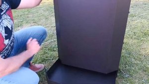 Печь для сжигания мусора на участке от Pegas #печипегас #утилизатор