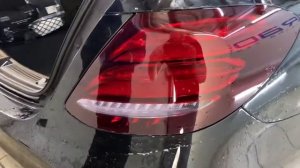 Тонирование задних фонарей плёнкой “Stek”. Тюнинг Мерседес Е