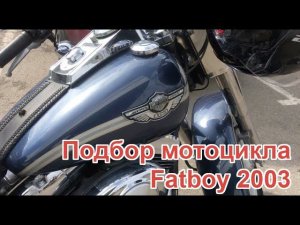 Fatboy 2003. Подбор мотоцикла, отзыв.
