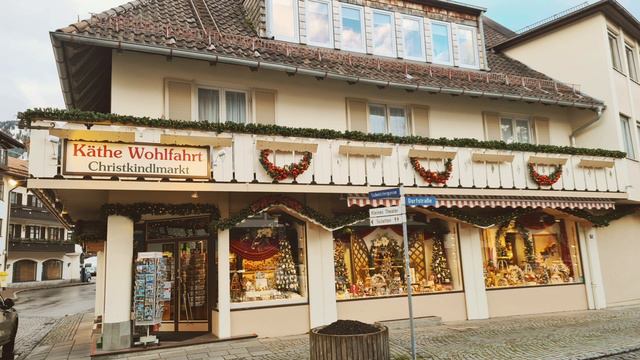 Деревня с открыток!  Обераммергау. Бавария. Подготовка к Рождеству 2022.