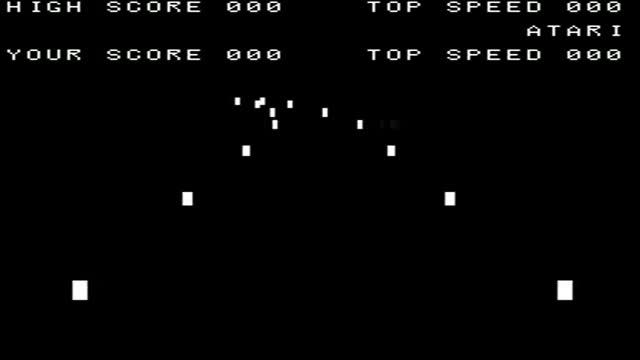 ХРАНИТЕЛЬ ЭКРАНА NIGHT DRIVER BY ATARI 1976