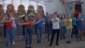 Флешмоб к юбилею района