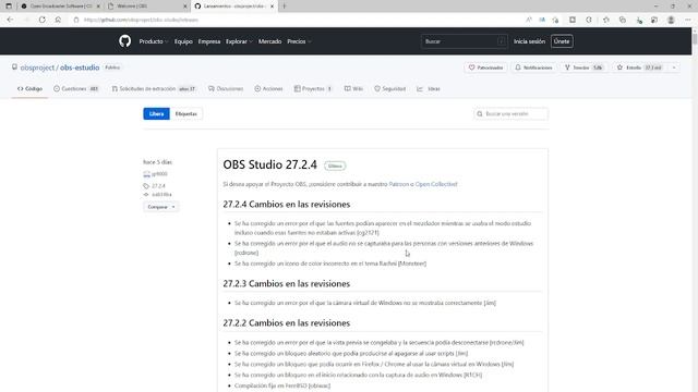 ✅YA DISPONIBLE✅ Nueva actualización de OBS 27.2.4 смотреть онлайн