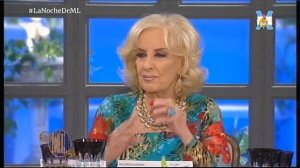 Marta Sanchez   La noche de Mirtha  canal 13 Argentina