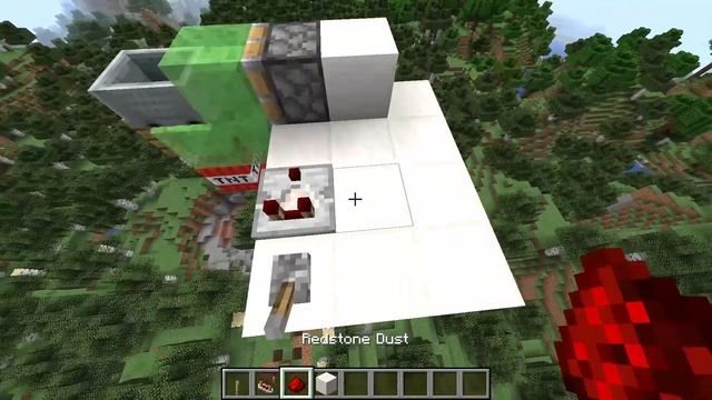 Minecraft Tutorial: Infinity TNT dropper