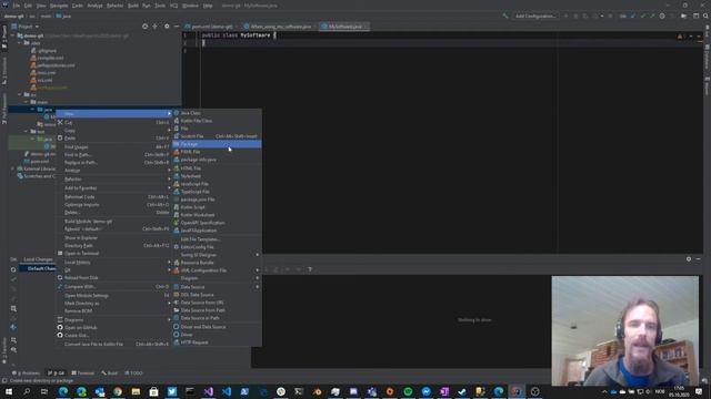 Git, GitHub og JUnit med IntelliJ og Maven смотреть онлайн