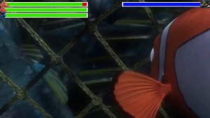 Finding Nemo Fishing Net Rescue with healthbars (Edited By @GabrielDietrichson)