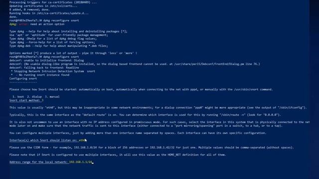 Configuración Snort - Con Docker смотреть онлайн