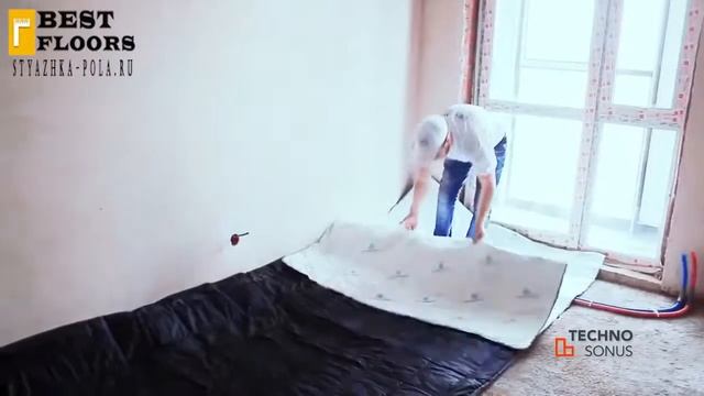 ? Шумоизоляция пола эффективно