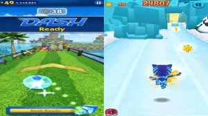 Sonic Dash vs PJ Masks Run - Movie Sonic vs All Bosses Zazz Eggman All Characters Unlocked