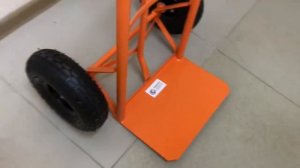 Тележка ручная двухколесная НТ1805, 150 кг, колеса D 260 мм, платформа 350 х 235 мм в СНАБМИНСК