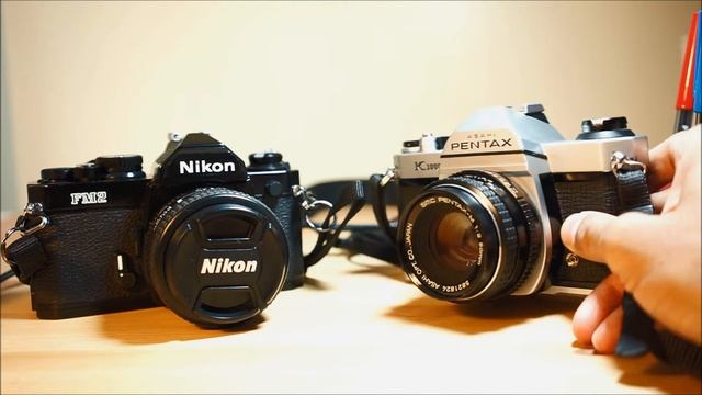 Nikon FM2 vs Pentax K1000 смотреть онлайн