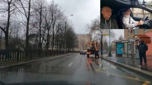 Первый выезд в город на учебном автомобиле