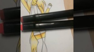 Дакимакура из бумаги и палок :_)