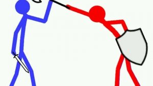 Красный vs синий., Кто же победит? (Рисуем мультфильмы 2)