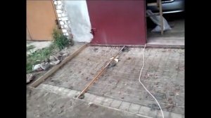Залил стяжку возле гаража. Пропорции цемента, песка, воды.