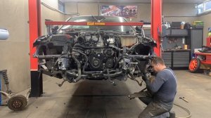 Ремонт авто после дтп Jaguar XF (часть 2) или как восстановить машину своими руками после аварии