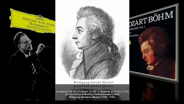 W.A. Mozart - Symphony No.16 in C major K.128 (dir. Karl Böhm, Berliner Philharmoniker, 1969)