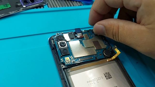 Samsung A30s Sm-a307f Замена дисплейного модуля!