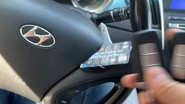 Изготовление ключа Hyundai ix35 программирование нового Ключа смотреть онлайн