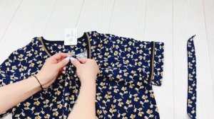 Халат на пуговицах. Код:1020.