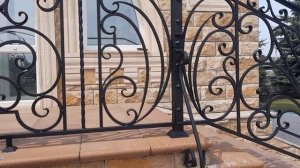 Кованые перила на крыльцо