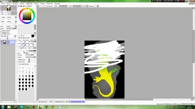 Как рисовать в Paint Tool SAI смотреть онлайн